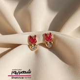 گوشواره خرگوش حلقه میناکاری کاری ژوپینگ